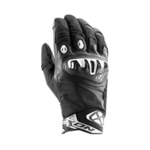 Guantes IXON  MS TORPEDO BLACK WHITE