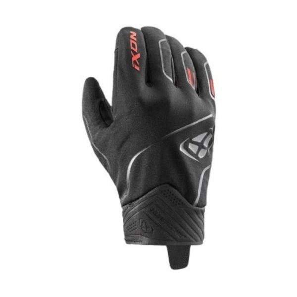 Guantes IXON PRO HURRICANE 2  BLACK BRIGHT RED