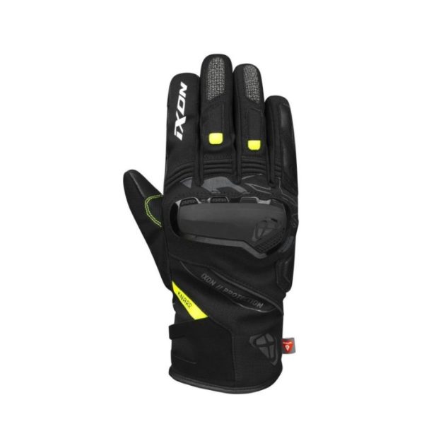 Guantes IXON PRO KNARR BLACK BRIGHT YELLOW