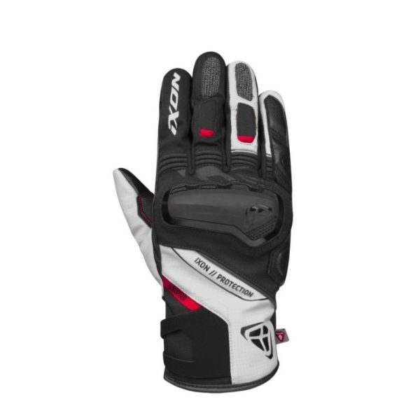 Guantes IXON PRO KNARR BLACK GREY RED