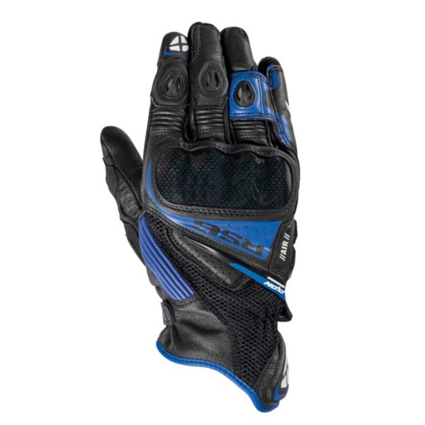 Guantes Ixon RS6 AIR BLACK WHITE BLUE