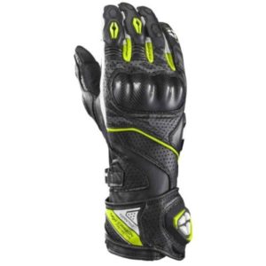 Guantes IXON TORNADO AIR BLACK WHITE  BRIGHT YELLOW