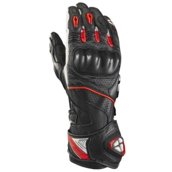 Guantes IXON TORNADO AIR BLACK WHITE  RED