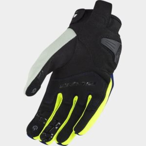 GUANTES LS2 DART II BLUE H-V YELLOW