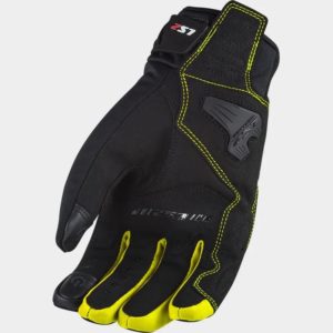GUANTES LS2 JET II BLACK H-V YELLOW