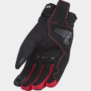 GUANTES LS2 MUJER JET BLACK RED