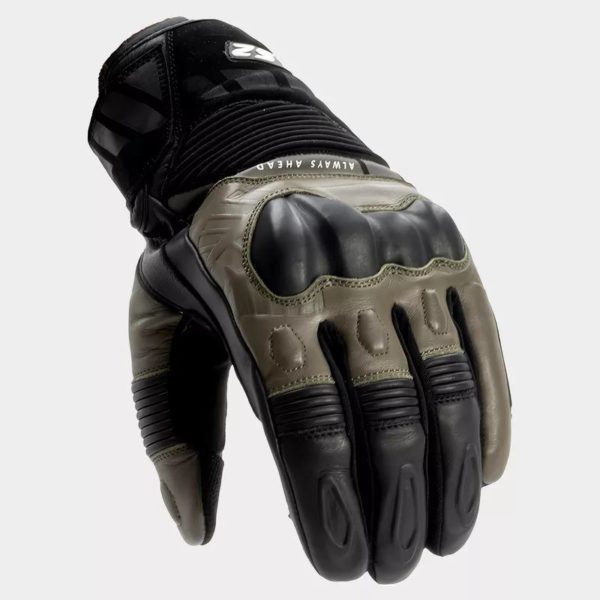 GUANTES LS2 OCTANE WP LEATHER  BLACK BROWN