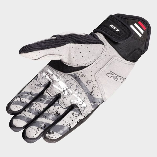 GUANTES LS2 RAVIN BLACK RED