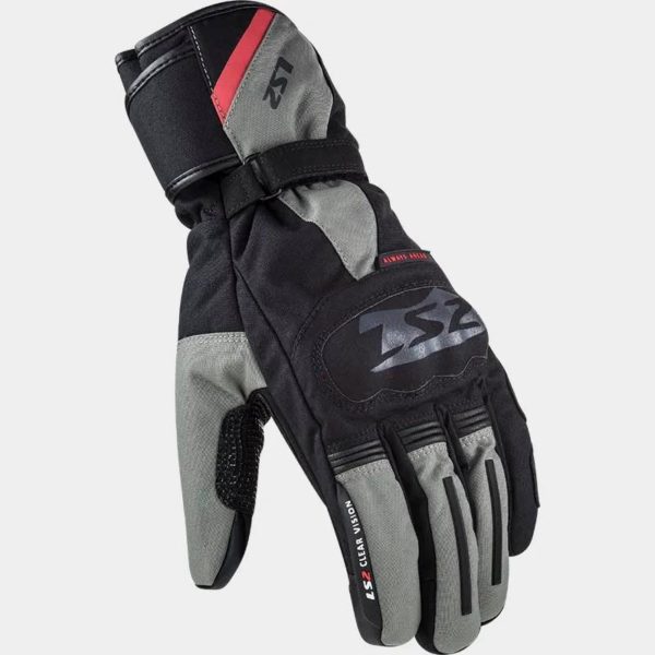 GUANTES LS2 SNOW BLACK GREY