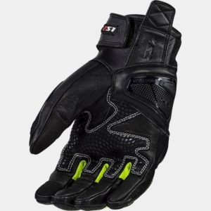 GUANTES LS2 SPARK II LEATHER BLACK H-V YELLOW