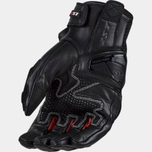 GUANTES LS2 SPARK II LEATHER BLACK RED