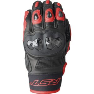 Guantes RST Freestyle 3 D3O - negro rojo