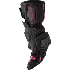 Guantes RST S1 mujer negro rosa