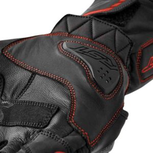 Guantes RST S1 negro rojo neón