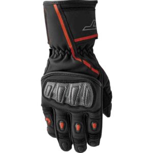 Guantes RST S1 negro rojo neón