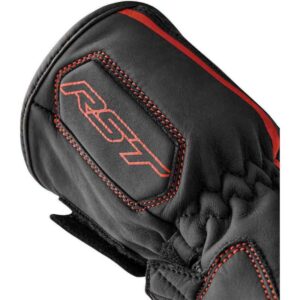 Guantes RST S1 negro rojo neón