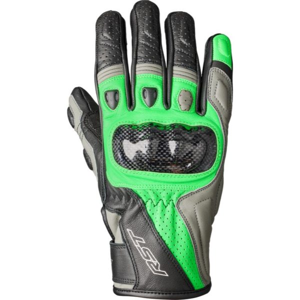 Guantes RST Stunt 3 Verde Flúor