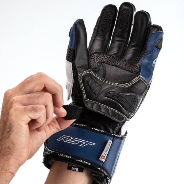 Guantes RST TracTech Evo 4 CE Azul Blanco Negro