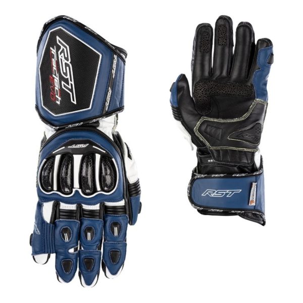 Guantes RST TracTech Evo 4 CE Azul Blanco Negro