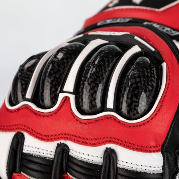 Guantes RST TracTech Evo 4 CE Rojo Blanco Negro