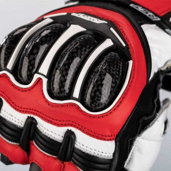 Guantes RST TracTech Evo 4 CE Rojo Blanco Negro