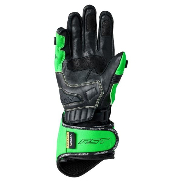 Guantes RST TracTech Evo 4 CE Verde Flúor Negro