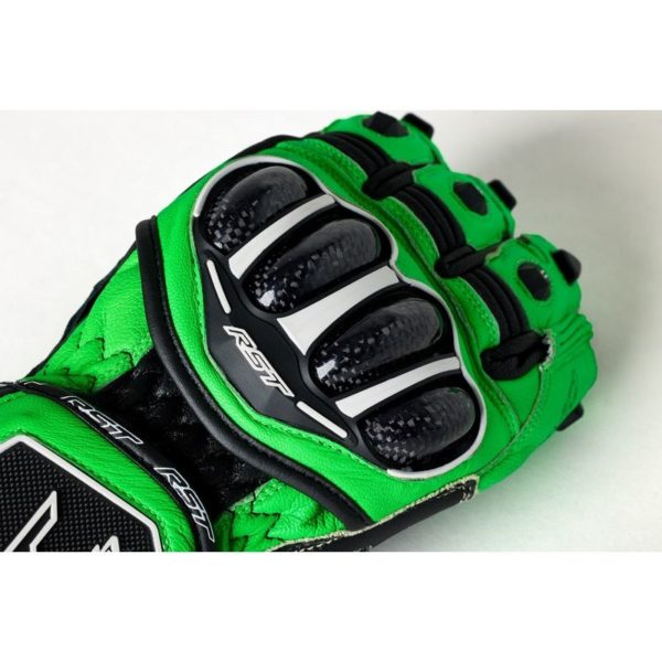 Guantes RST TracTech Evo 4 CE Verde Flúor Negro