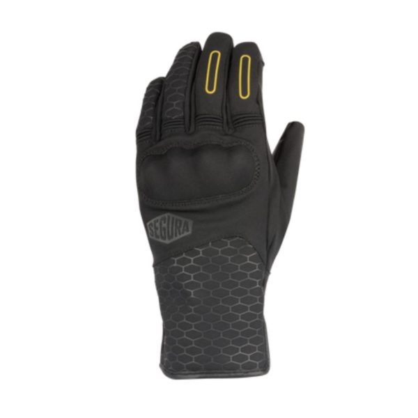 GUANTES SEGURA NATCHO NEGRO AMARILLO