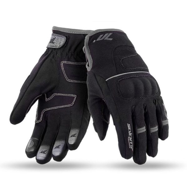 Guantes Seventy SD-C45 INVIERNO URBAN MUJER NEGRO GRIS