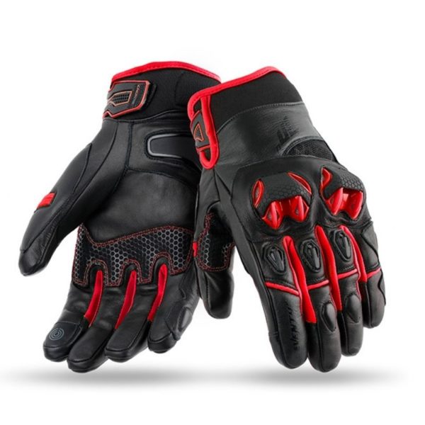 Guantes Seventy SD-N47 INVIERNO URBAN HOMBRE NEGRO ROJO