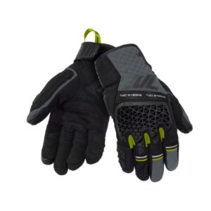 Guantes Seventy SD-N60 TWO STROKE VERANO UNISEX NEGRO GRIS AMARILLO FLUOR