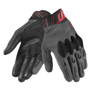 Guantes Seventy SD-N66 FULLGAS VERANO NAKED HOMBRE GRIS OSCURO ROJO