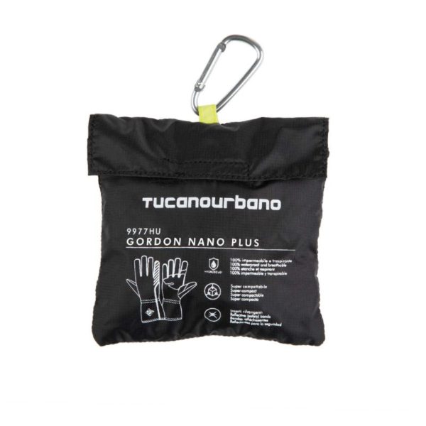 GUANTES TUCANO URBANO GORDON NANO PLUS NEGRO