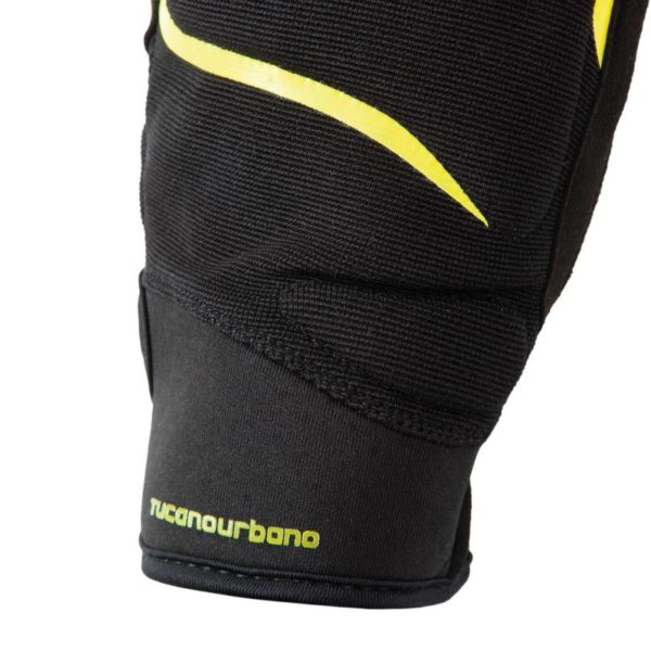 GUANTES TUCANO URBANO LADY MIKY BLACK FUORESCENT YELLOW