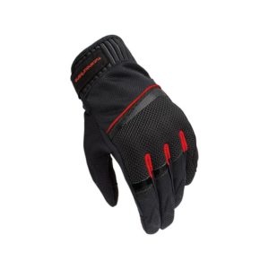 GUANTES TUCANO URBANO PENNA MESSH NEGRO ROJO