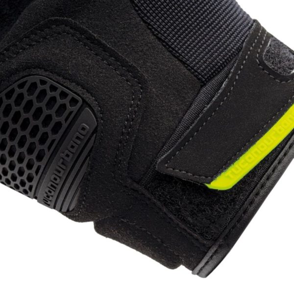 GUANTES TUCANO URBANO STACCA NEGRO AMARILLO FLUOR