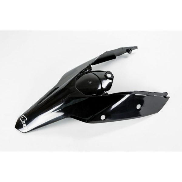 Guardabarros trasero con paneles laterales UFO KTM negro KT03094-001