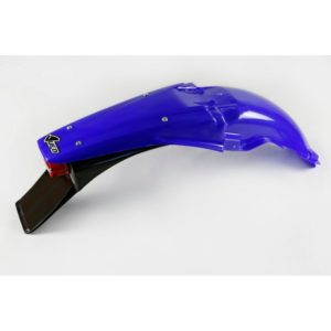 Guardabarros trasero con piloto UFO Yamaha azul YA03814T-089