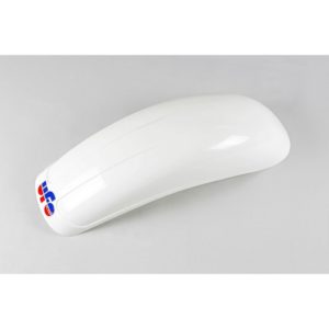 Guardabarros trasero universal UFO cross grande 250cc-500cc (1975-1983) blanco ME08024-W