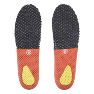 INSERTO DE PLANTILLA DESMONTABLE T-10 BLACK ORANGE YELLOW