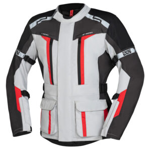 Chaqueta IXS EVANS ST 2.0 GRIS - ROJO