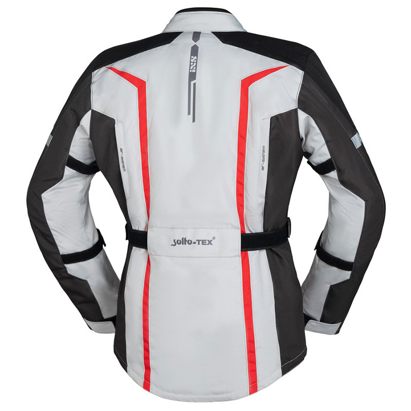 Chaqueta IXS EVANS ST 2.0 GRIS - ROJO
