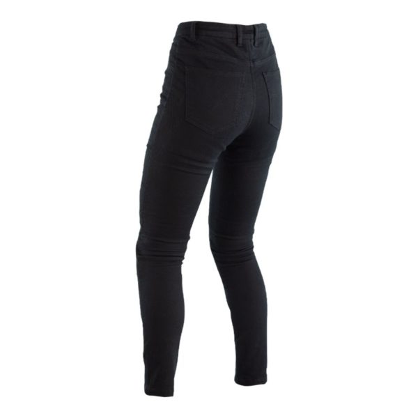 Jeggings reforzados con aramida RST CE mujer (pernera corta) Negro