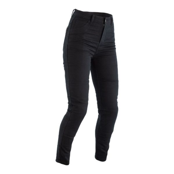 Jeggings reforzados con aramida RST CE mujer (pernera corta) Negro