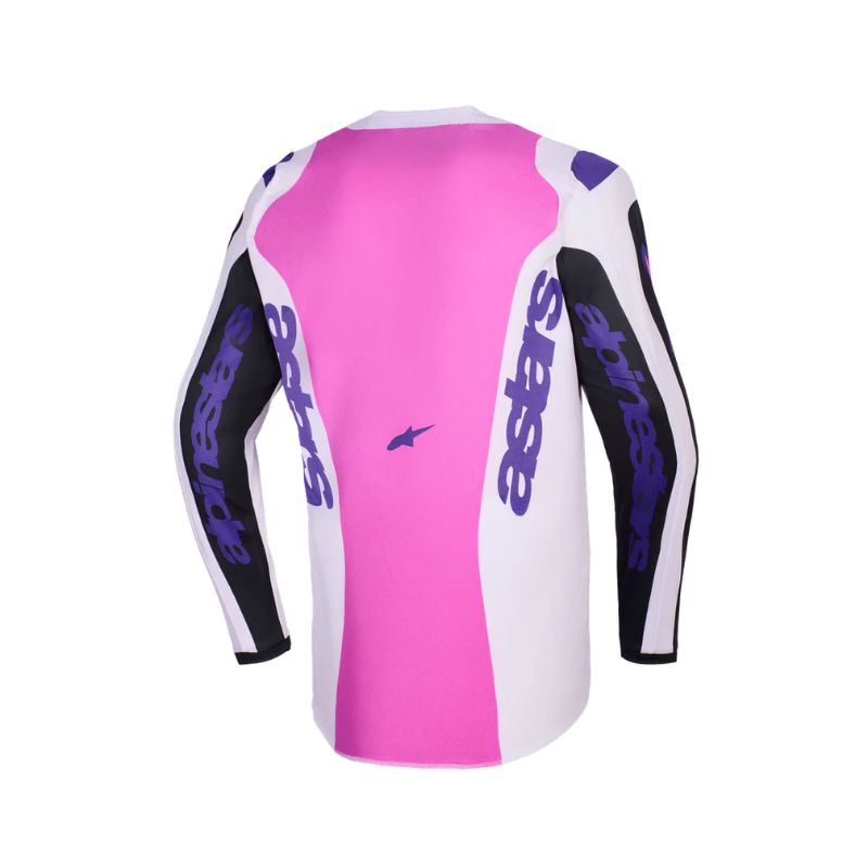 Jersey Alpinestars FLUID GRID BLACK LIGHT GRAY PURPLE