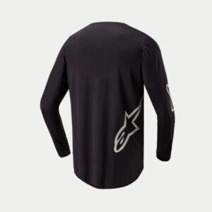 Jersey Alpinestars FLUID GRAPHITE BLACK SILVER