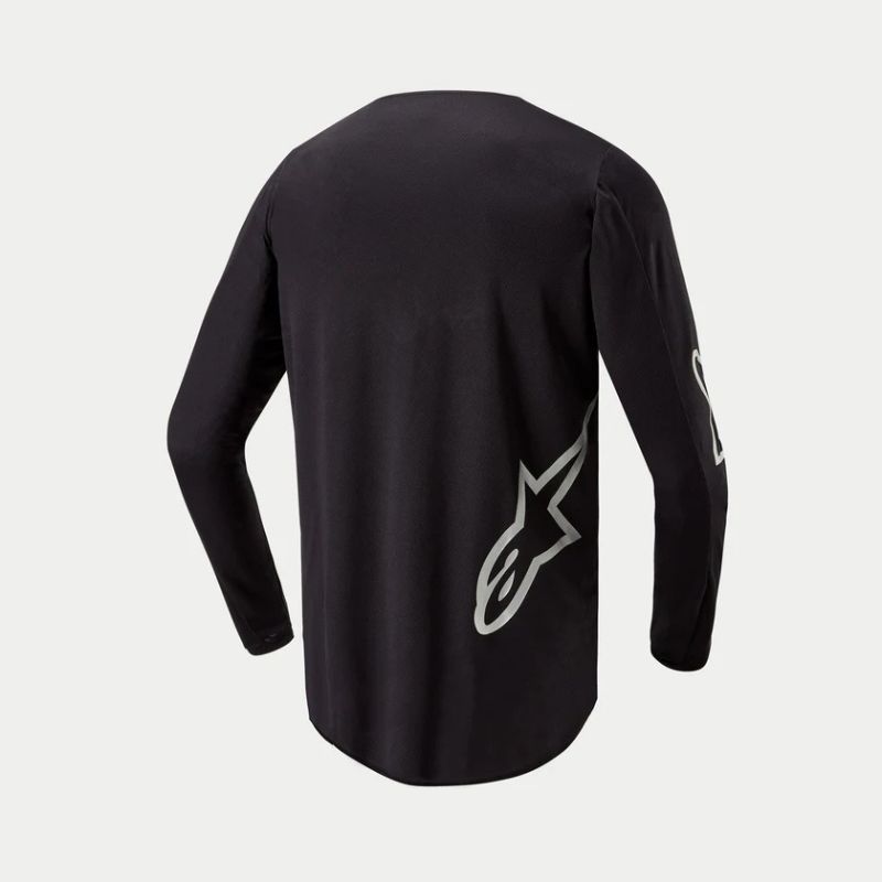 Jersey Alpinestars FLUID GRAPHITE BLACK SILVER