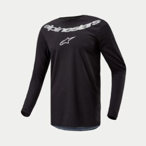 Jersey Alpinestars FLUID GRAPHITE BLACK SILVER