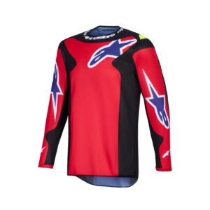 Jersey Alpinestars FLUID GRID RED BLACK PURPLE