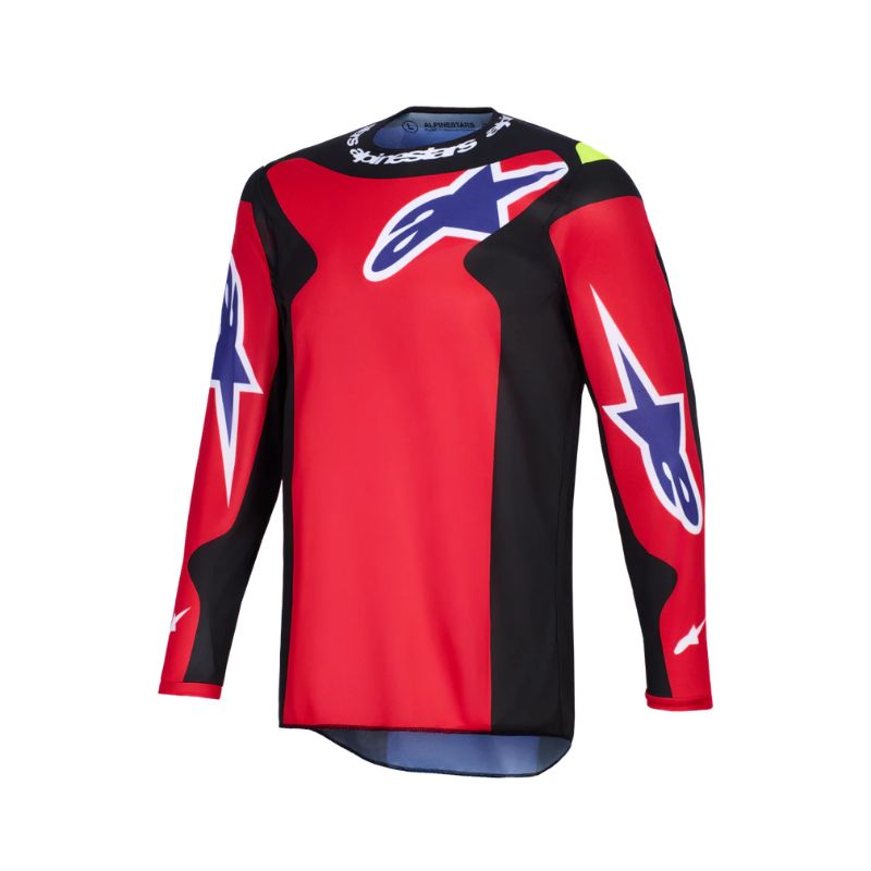 Jersey Alpinestars FLUID GRID RED BLACK PURPLE